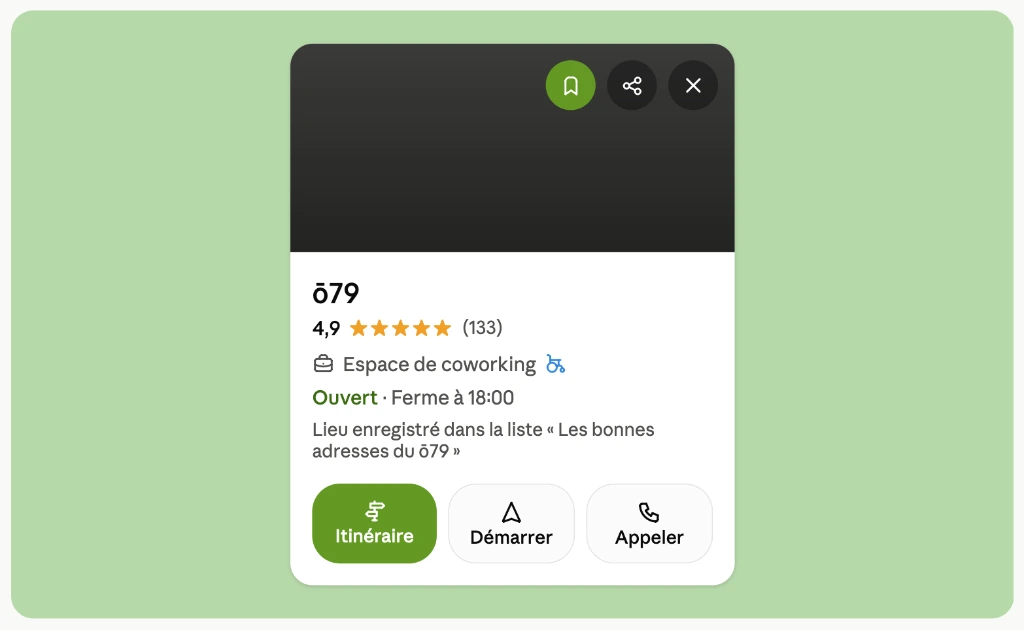Fiche google my bussines example