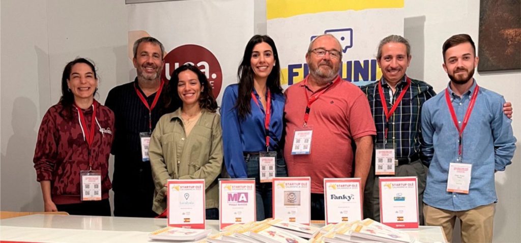 Yasmina Akni, winner of the StartUpOlé 2023 pitch competition in Salamanca